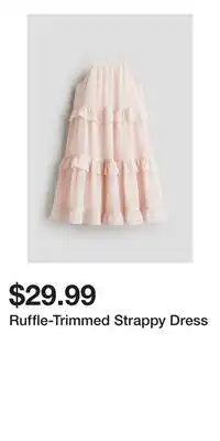 H&M Ruffle-Trimmed Strappy Dress offer