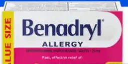 Walmart Benadryl 100s offer