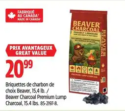 Canadian Tire Beaver Charcoal Premium Lump Charcoal, 15.4 lbs offer