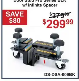 Atlas Tools & Machinery Door Stud Pro Series BLK w/ Infinite Spacer offer
