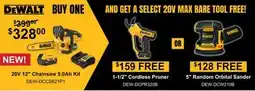 Atlas Tools & Machinery 20V 12 Chainsaw 5.0Ah Kit offer