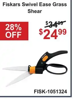 Atlas Tools & Machinery Fiskars Swivel Ease Grass Shear offer