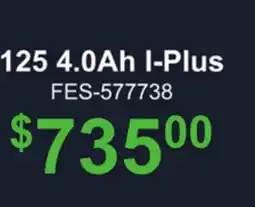 Atlas Tools & Machinery 125 4.0 Ah I-plus offer