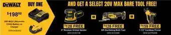 Atlas Tools & Machinery 20V MAX Lithium-Ion 5.0Ah Battery w/ Charger offer