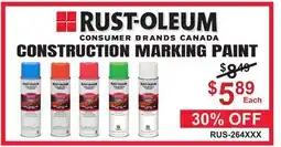 Atlas Tools & Machinery CONSTRUCTION MARKING PAINT offer