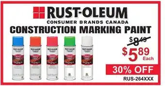 Atlas Tools & Machinery CONSTRUCTION MARKING PAINT offer