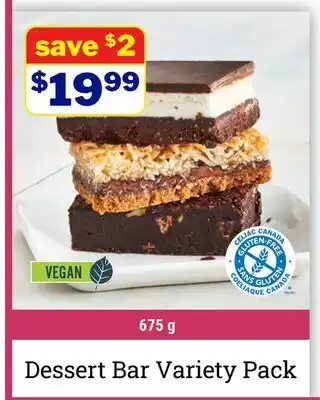 M & M Food Market Dessert Bar Variety Pack offer