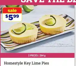 M & M Food Market Homestyle Key Lime Pies offer