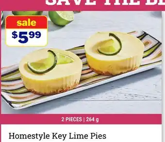 M & M Food Market Homestyle Key Lime Pies offer