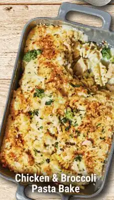 M & M Food Market Chicken & Broccoli Pasta Bake offer