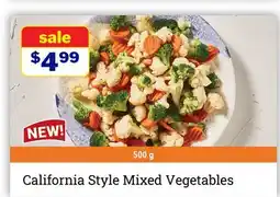 M & M Food Market California Style Mixed Vegetables offer
