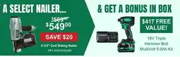 Atlas Tools & Machinery 2-1/2 Coil Siding Nailer offer