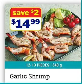 M & M Food Market Garlic Shrimp offer