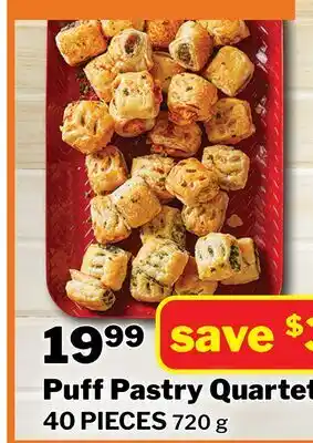 M & M Food Market Puff Pastry Quartet offer