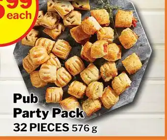 M & M Food Market Pub Party Pack offer