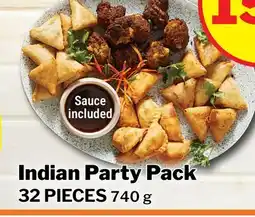 M & M Food Market Indian Party Pack offer