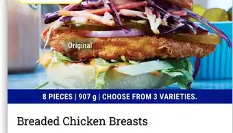 M & M Food Market Breaded Chicken Breasts offer