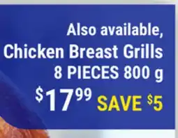 M & M Food Market Chicken Breast Grills offer