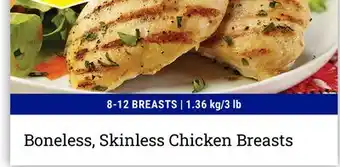M & M Food Market Boneless, Skinless Chicken Breasts offer