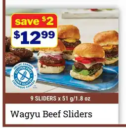 M & M Food Market Wagyu Beef Sliders offer