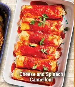 M & M Food Market Cheese and Spinach Cannelloni offer