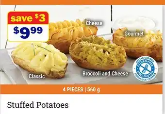 M & M Food Market Stuffed Potatoes offer
