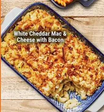 M & M Food Market White Cheddar Mac & Cheese with Bacon offer