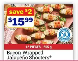 M & M Food Market Bacon Wrapped Jalapeño Shooters offer