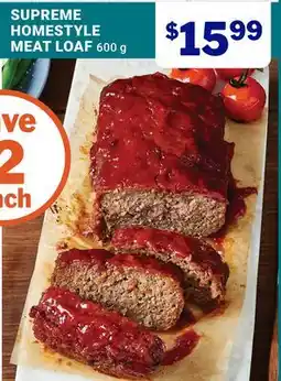 M & M Food Market SUPREME HOMESTYLE MEAT LOAF offer