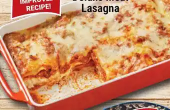 M & M Food Market Deluxe Meat Lasagna offer