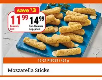 M & M Food Market Mozzarella Sticks offer