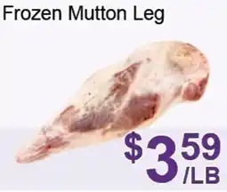 FreshPro Foodmart Frozen mutton leg offer