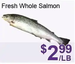 FreshPro Foodmart Fresh whole salmon offer