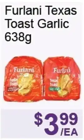 FreshPro Foodmart Furlani texas toast garlic offer