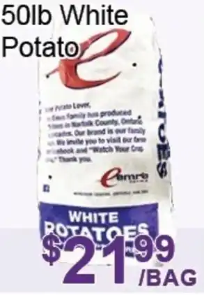FreshPro Foodmart White potato offer