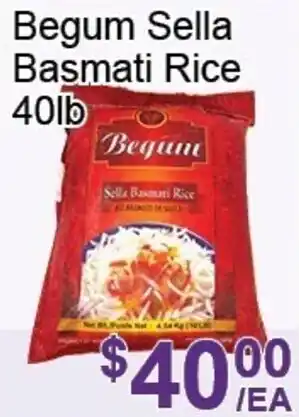FreshPro Foodmart Begum sella basmati rice offer