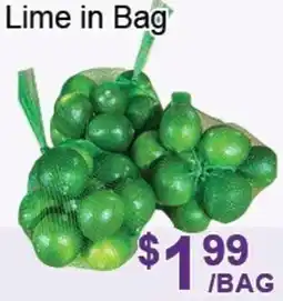 FreshPro Foodmart Lime in bag offer