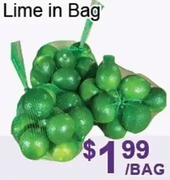 FreshPro Foodmart Lime in bag offer