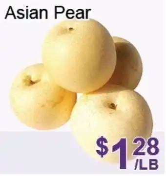 FreshPro Foodmart Asian pear offer