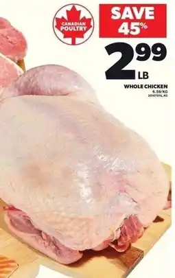Independent Grocer Whole chicken offer