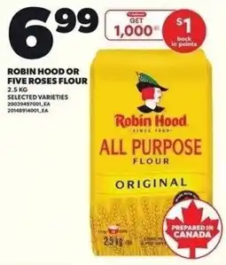 Independent Grocer Robin hood or five roses flour offer