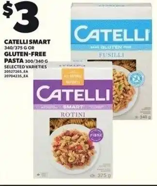 Independent Grocer Catelli smart or gluten free pasta offer