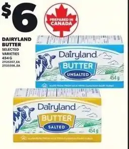 Independent Grocer Dairyland butter offer