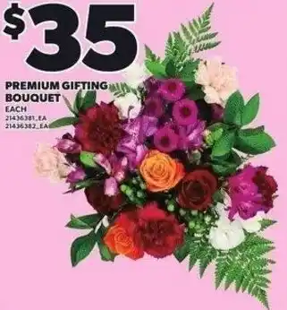 Independent Grocer Premium gifting bouquet offer
