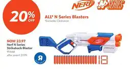 Toys R us Nerf N Series Strikeback Blaster offer