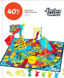 Toys R us Hasbro Games Classic Mousetrap offer