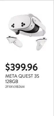 Walmart META QUEST 3S 128GB offer