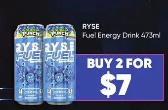 Healthy Planet RYSE Fuel Energy Drink offer
