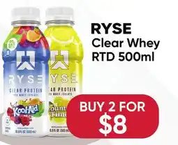 Healthy Planet RYSE Clear Whey RTD offer