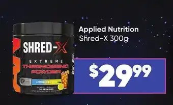 Healthy Planet Applied Nutrition Shred-X offer